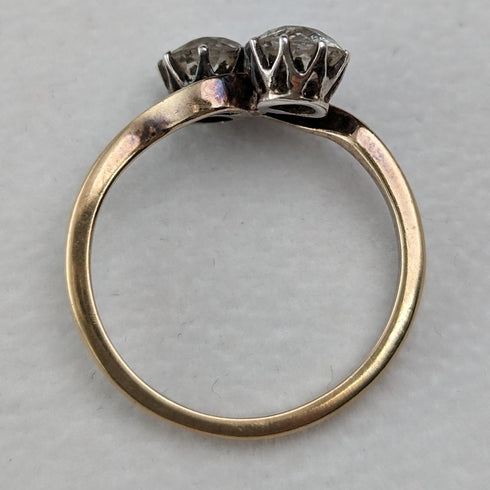 British Vintage Jewelry K9 Gold Toi Emore Ring (No. 13) Ring